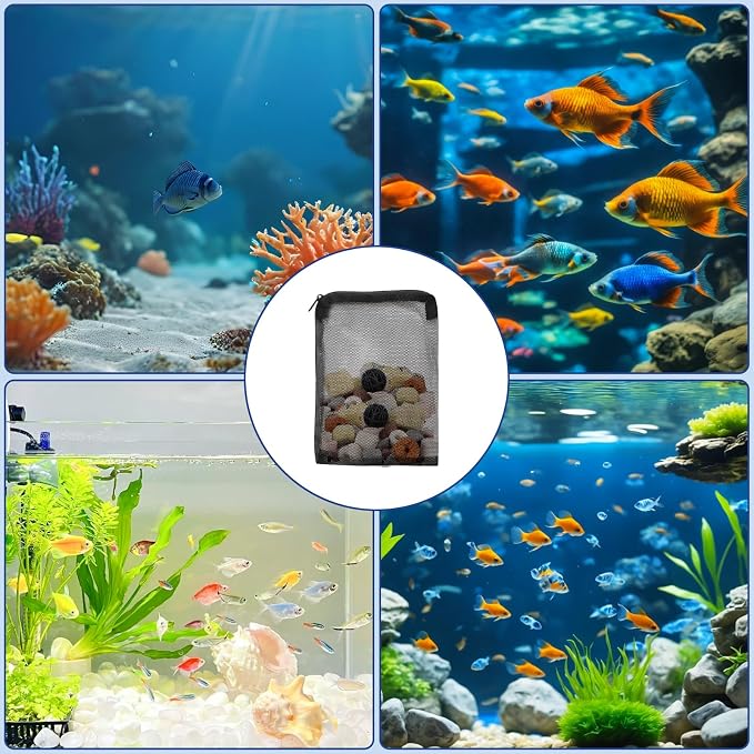 16 Pcs Aquarium Filter Media Bags - Image 4