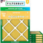 Filterbuy 20x25x1 Air Filter MERV 11 Superior Pet & Allergy Defense, by Filterbuy