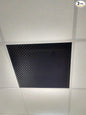 2'x2' Black Plastic Perforated Tile, 2 Pack by 1800CEILING