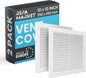 Repa Market 10 x 10 Inch White Square Air Vent Cover by RepaMarket