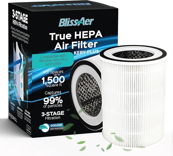 HEPA Replacement Filter by BlissAer