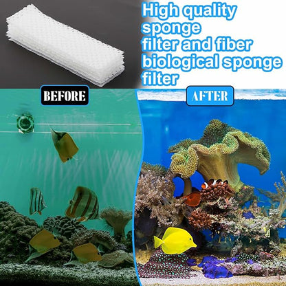 Maxcheck 10 Pcs Biological Filter Screens Bio-Screen Pad Filter Pad - Image 3