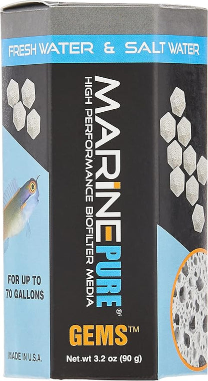 CerMedia MarinePure Marine Pure Biofilter Media Gems - 90g by Unknown