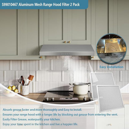 S99010467 Range Hood Filter 11.5" x 11.5" Replacement - Image 7