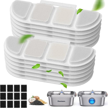 Pawtners 12 Packs Replacement Filters by Pawtners