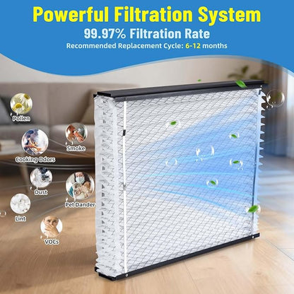 2 Pack 213 Replacement Air Filter, MERV 13 Furnace Compatible - Image 4