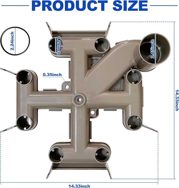 DEX2400C Filter Top Manifold Replacement - Image 3