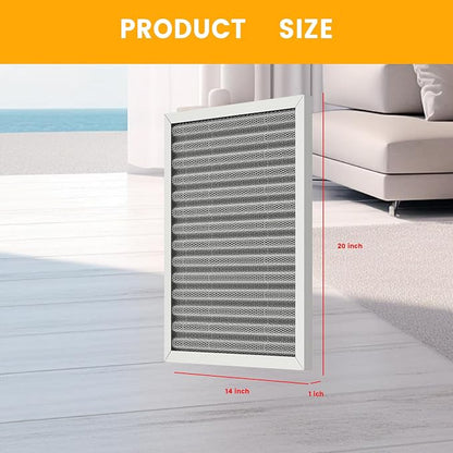 14x20x1 HVAC Furnace Air Filter, Lasts a Lifetime, the Last HVAC Filter You - Image 3