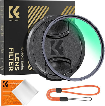 K&F CONCEPT 62mm MC UV Lens Protection Filter by KFCONCEPT