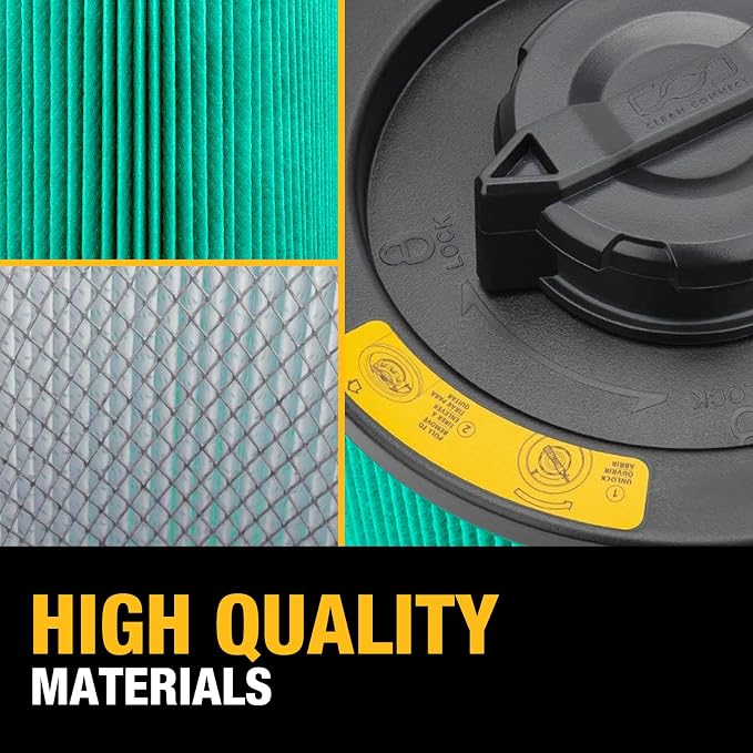 DEWALT Shop Vac Filter, HEPA Vacuum Filter Replacement DXVC4003, Shopvac Filter - Image 8