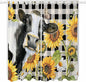 Retro Sunflowers Living Room Curtains 96 Inch Length, Window Curtains Tab Top by Unknown