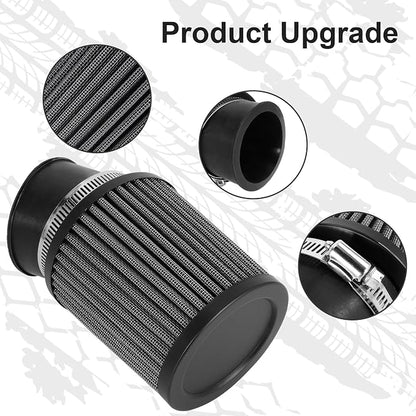 High Performance Upgraded 62mm Air Filter Adapter Intake and Spark Plug Kit - Image 3