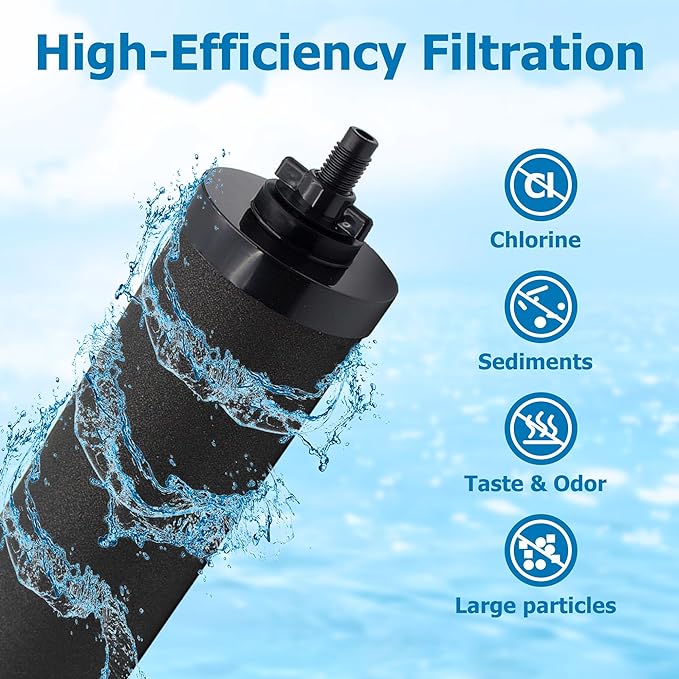 Water Filter Replacement for Berkey® BB9-2 Black Activated Carbon Filters - Image 4