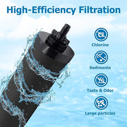 Water Filter Replacement for Berkey® BB9-2 Black Activated Carbon Filters - Image 4