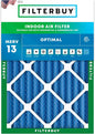Filterbuy 15x20x2 Air Filter MERV 13 Optimal Smoke & Allergy Defense, by Filterbuy