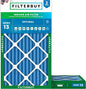 Filterbuy 14x25x2 Air Filter MERV 13 Optimal Smoke & Allergy Defense, by Filterbuy