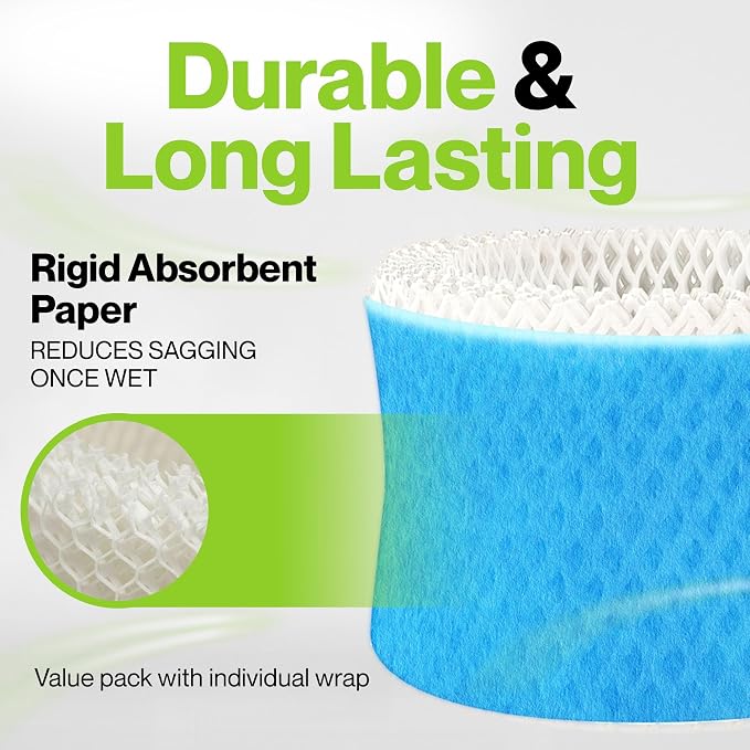 Durabasics 4 Pack of Premium Humidifier Filters Compatible - Image 4