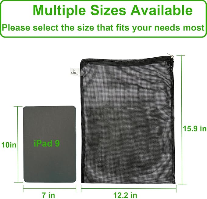 10 Pcs 12.2" x 15.9" Filter Media Bags, Extra Large Fish Tank Media Mesh - Image 7