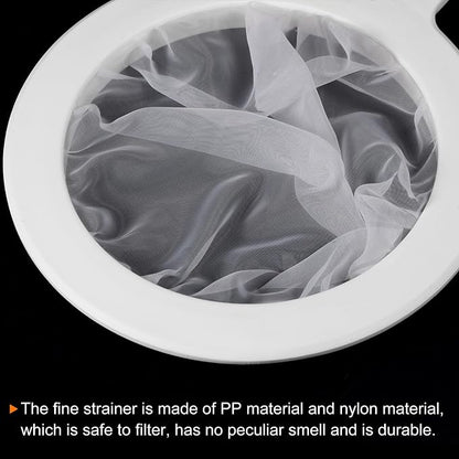 PATIKIL 9"x6" Food Filter Strainer, 100 Mesh, Polypropylene - Image 4