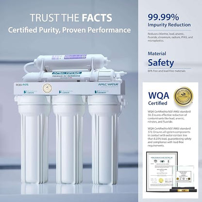 APEC Water Systems ROES-PH75 Essence Series Top Tier Alkaline Mineral pH+ 75 - Image 5