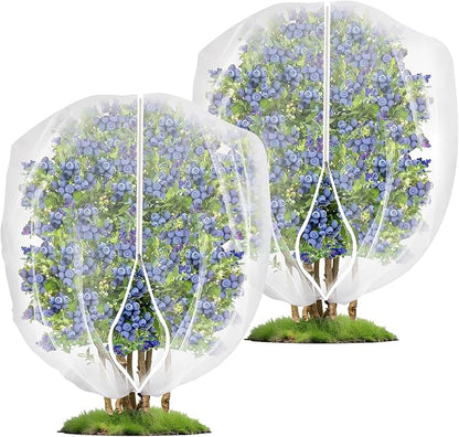 2PCS 4 x 5 ft Fruit Tree Netting Cover by ZYP
