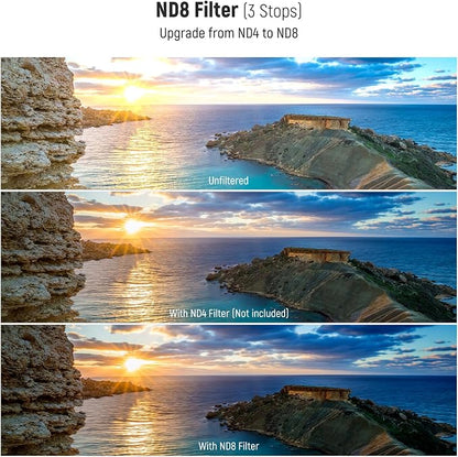 NEEWER 49mm UV CPL ND Lens Filter Kit, UV Protection + Circular Polarizing + - Image 4
