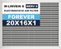 16x20x1 Reusable Air Filter, Electrostatic, Washable Lasts a Lifetime, Breathe by Betterlifeishere