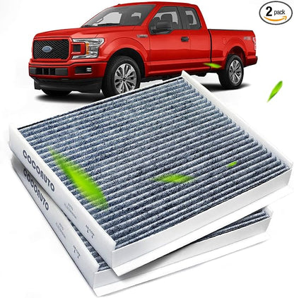 Cabin Air Filter for 2015-2025 Ford F150, 2017-2025 F250 F350 F450 F550 Super by COCOAUTO
