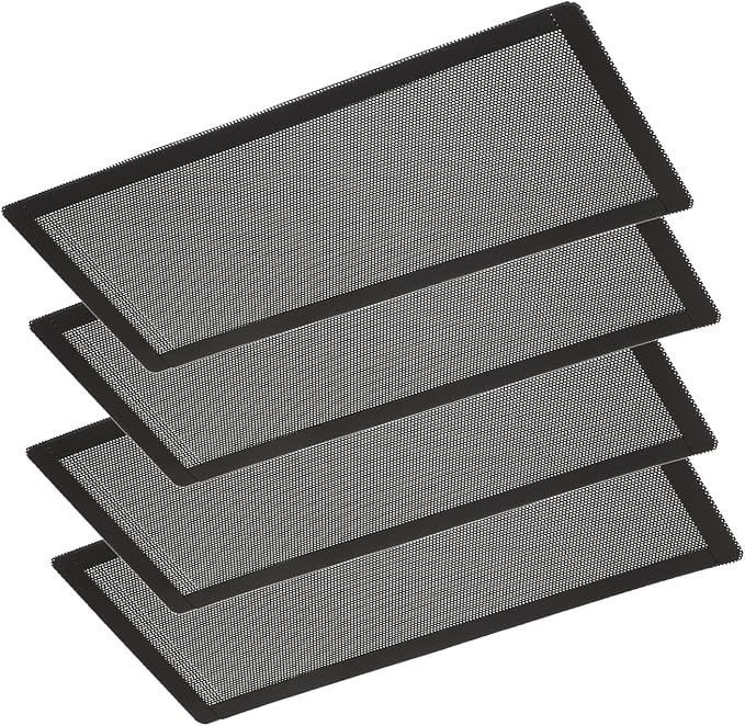Magnetic Floor Vent Covers- 4"x10" Air Vent Screen Mesh Cover, Floor Register by HUAREW