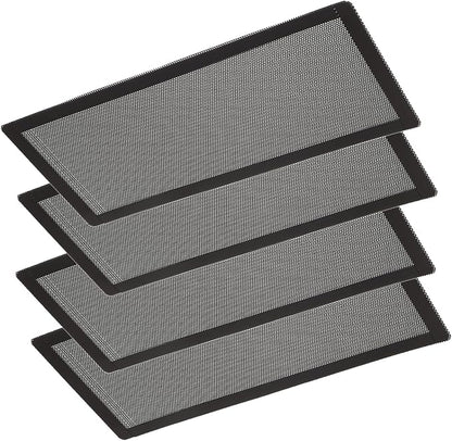 Magnetic Floor Vent Covers- 4"x10" Air Vent Screen Mesh Cover, Floor Register by HUAREW