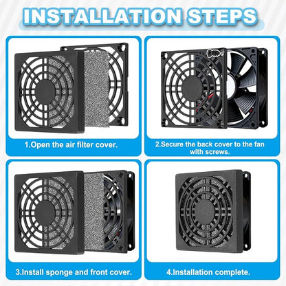 PATIKIL 200mm Fan Filter Grill - Image 5