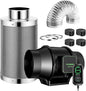 VIVOSUN Smart Air Filtration S6 Kit 6", AeroZesh S6 Inline Duct Fan by VIVOSUN
