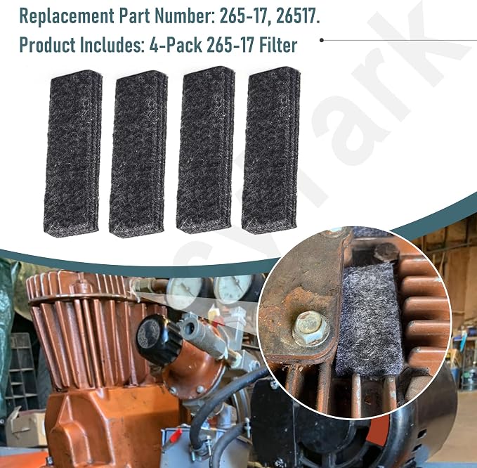 4-Pack 26517 Air Compressor Air Filter - Image 7