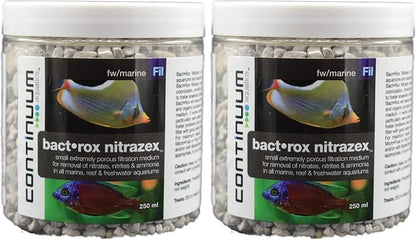 Continuum Aquatics Bact Rox Nitrazex – Small Porous Filtration Media to Remove by Continuum+Aquatics