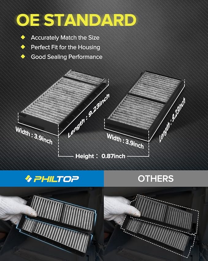 PHILTOP Cabin Air Filter, Replacement - Image 7