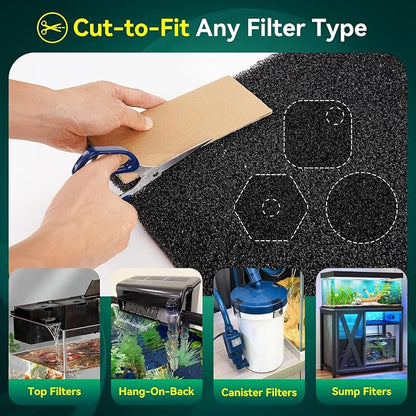 Borlech Aquarium Bio Filter Sponge Pad - Image 8