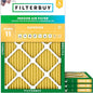 Filterbuy 16.5x21.5x1 Air Filter MERV 11 Superior Pet & Allergy Defense by Filterbuy