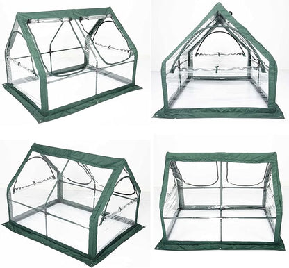 Portable Greenhouse for Garden Bed, Easy Set-Up Gardening Flower House & Plant - Image 6