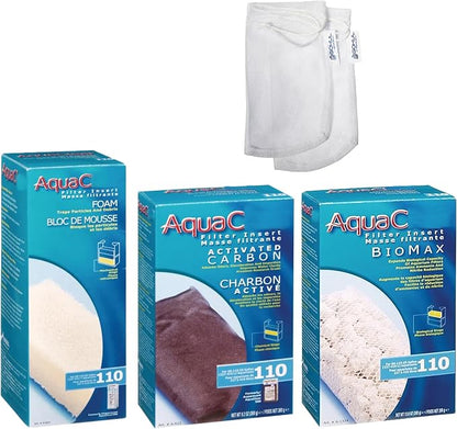 AquaClear 110 HOB Maintenance & Replacement Filter Media Kit, Including Gokul by Unknown
