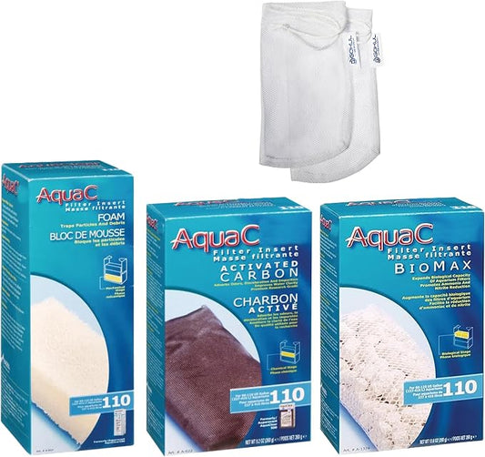 AquaClear 110 HOB Maintenance & Replacement Filter Media Kit, Including Gokul by Unknown