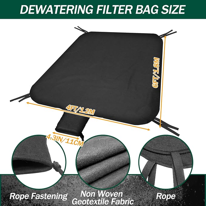 4 x 6ft Large Dewatering Bags - Image 5