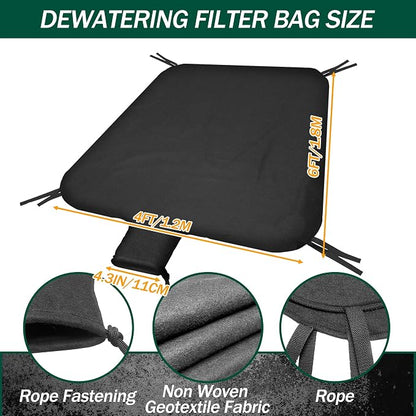4 x 6ft Large Dewatering Bags - Image 5
