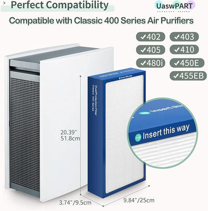 Uaswpart Classic 400 Series Dualprotection Filter Compatible - Image 2