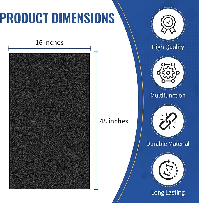 CFS Pack of 2, Universal Cut to Fit Carbon Pre-Filter Pad Roll - Image 4