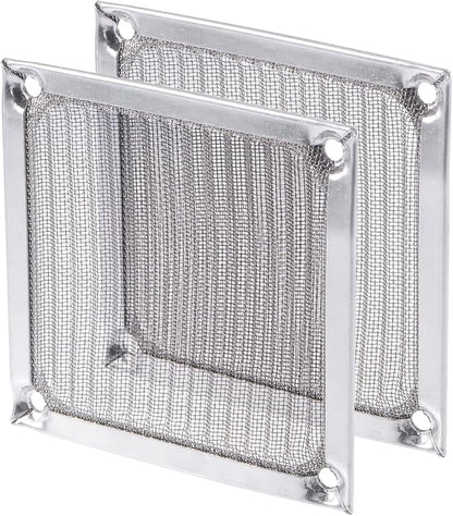 MECCANIXITY 80mm Computer Fan Filter Grills Stainless Steel Mesh Dustproof Case by MECCANIXITY