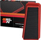 K&N Dryflow Lifetime Engine Air Filter: Washable, Replacement Filter:Compatible by KNEngineeringInc