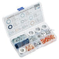140PCS Oil Drain Plug Gasket Assortment Oil Crush Washers Seals Kit by KOOPATZ