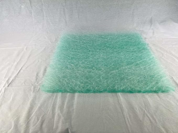 wioboy Paint Booth Exhaust Filter Pad, 20.5" x 20.5" 15 Gram Fiberglass Paint - Image 3