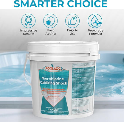 Non-Chlorine Spa Shock for Hot Tub, Chlorine-Free Shock Oxidizer Treatment for - Image 3