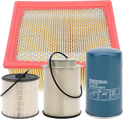 Filter Element Compatible with Dodge Ram 2500/3500/4500/5500 2019-2024 6.7L. by Reenkey